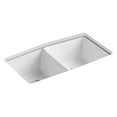 thumbnail image 2 of Kohler Brookfield Double Basin Undermount Kitchen Sink, 2 of 2