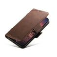 thumbnail image 3 of ELEHOLD Case for iPhone 16 Plus, Magnetic Leather Wallet Case with Card Holder Kickstand Flip Folio Cover Case,Brown, 3 of 7