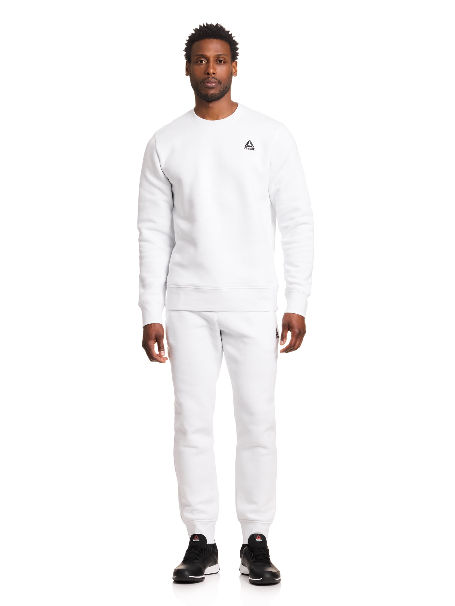 Reebok Men's and Big Men's Game Day Fleece Crewneck Sweatshirt, Sizes XS-5XL
