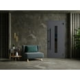 thumbnail image 2 of Front Exterior Prehung Steel Door / Ronex 0130 Grey / Entry Metal Modern Painted W36" x H80" Left hand Inswing, 2 of 5