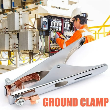 

500A Spring Loaded Earth Clamp Copper Grip Jaws Ground Mig Mma Tig Arc Welding