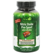 Irwin Naturals Nitric Oxide Pre-Sport Softgels 60 ea (Pack of 2)
