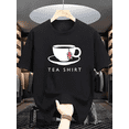 thumbnail image 1 of T-Shirt Imprimé Mode Homme Halloween Été Manches Courtes, 1 of 5
