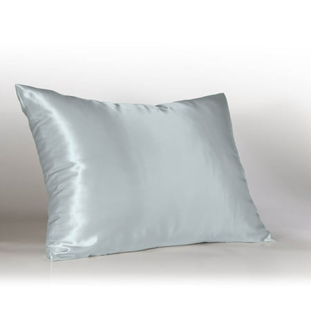 Sweet Dreams Luxury Satin Pillowcase with Zipper, (Silky Satin Pillow Case for Hair) By Shop (Best Silk Pillowcase Amazon)