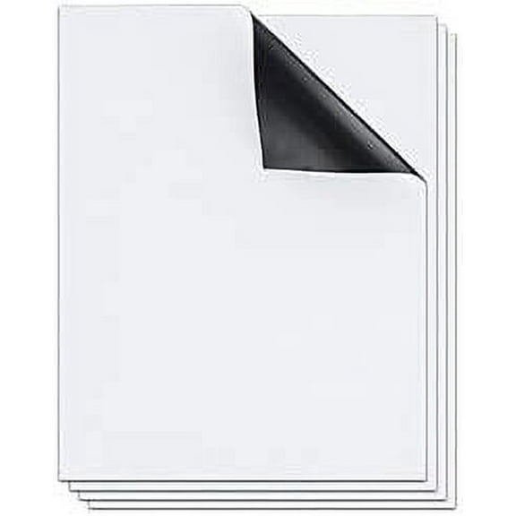 100 Sheets of Matte Inkjet Printable Magnetic Paper 8.5" x 11"