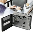 thumbnail image 4 of Cassette Tape Player Stereo, Portable Cassette Players Recorder, Cute Retro USB Tape Recorder With Earphone, Software CD, Professional CD Player, Gift For Father, Mother, Elderly,, 4 of 8
