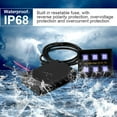 thumbnail image 2 of 12V / 24V 6 Gang Touch Screen Control Panel Box LED Switch Panel for Car Boat Universal, 2 of 8