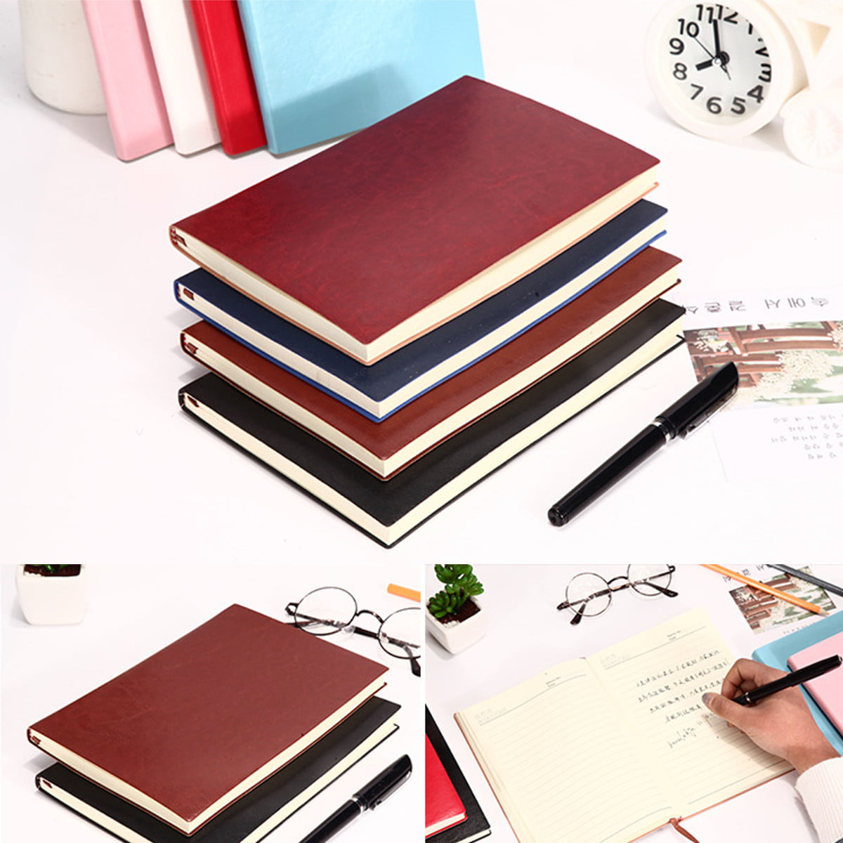 Cute Notebook Pocket Diary Memo Blank Notepad Journal Planner Travel Note Pad DD