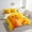 Orange Yellow, variant on Erosebridal Cartoom Dinosaur Bedding Sets Twin Size,Kawaii Animal Comforter Sets with Sheets,Orange Yellow Bed in a Bag Twin size,Breathable Wildlife Bedroom Decoration,Reversible,7-Piece