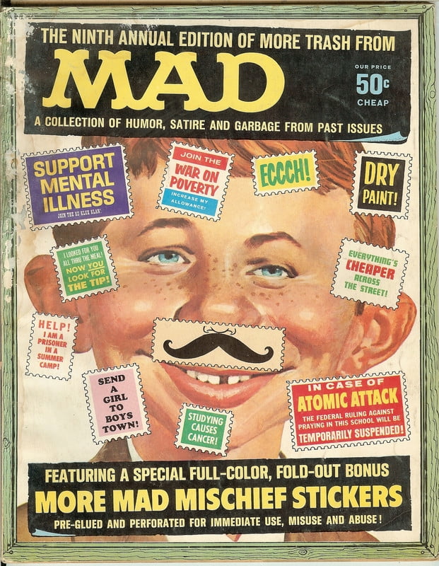 More Trash from MAD Magazine #9 (POOR Condition)