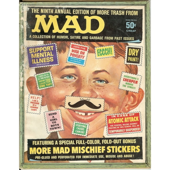 More Trash from MAD Magazine #9 (POOR Condition)