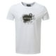 thumbnail image 1 of Craghoppers - Camiseta impresión gráfica manga corta Modelo Eastlake hombre caballero (Blanco), 1 of 2