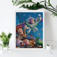 thumbnail image 4 of Toy Story Kits de Pintura de Diamantes para Adultos 5D DIY Diamond Art Kits Full Drill Diamond Dots para Regalo Decoración de Pared y Relajación Artes de Gemas 30*40cm, 4 of 6