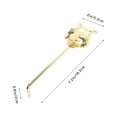 thumbnail image 4 of Trompette Lyre Marchante Support de Livre de Musique Lyre Accessoire d'Instrument de Trompette en Métal, 4 of 7