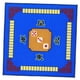 thumbnail image 3 of Alfombrilla antideslizante para mesa de Mahjong, 78x78 cm, para tablero de mesa cuadrado. Azul, 3 of 9