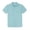 Blue, variant on Boys Button Up Shirt: Short Sleeve Kids Dress Collared Shirts Two Pockets White 8