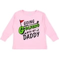 thumbnail image 3 of Inktastic Going Golfing with my Daddy- kids golf Boys or Girls Long Sleeve Toddler T-Shirt, 3 of 5