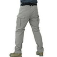 thumbnail image 5 of WTOBBY Men's Ripstop Cargo Work Pants Multi-Pocket Water-Resistant Design - Construction Fishing Camping Travel Trousers Breathable Outdoor Hiking Utility Pants ,Khaki 3XL, 5 of 5