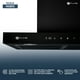 thumbnail image 3 of FLINE | Campana de cocina 80 cm | Tipo T Negro Matte| DE PARED | Controles Touch y sensor|extractora | 3 velocidades | Niza 80, 3 of 6