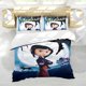 thumbnail image 5 of Coraline Conjunto de sábanas temático, trío de piezas, cómodo y amigable con la piel, diseño único, regalo de decoración para el hogar para familiares, amigos y fans,135X200cm, 5 of 6