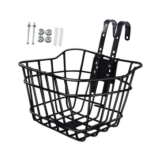 ZheElen Kids Bike Basket Storage Children Bicycle Cargo Rack Portable For Parks And Gardens Ensuring Durability And Smooth .