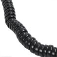 thumbnail image 5 of 9.3" Black Rj9 Telephone Phone Modem Coil Line Cord Cable, 5 of 5