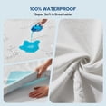thumbnail image 4 of BEDLORE Twin Mattress Protector Waterproof, Noiseless Washable Mattress Cover Fitted for 6"-15" Deep Pocket, 4 of 10