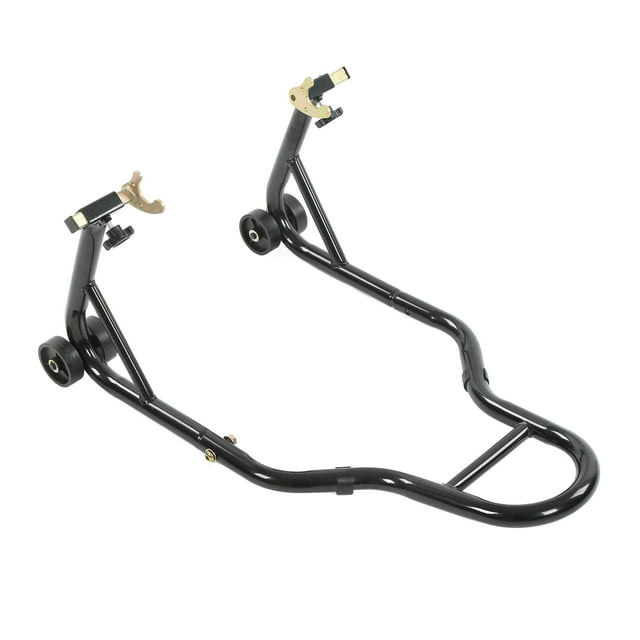 Motorcycle Wheels Lift, Steel Sport Bike Swingarm Motorcycle Front Rear Wheels Lift Forklift Sport Bike Swingarm Paddock Stands