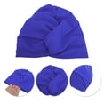 thumbnail image 3 of Unique Bargains 1 Pc Breathable Double Layer Swimming Cap Blue, 3 of 6