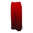 thumbnail image 4 of Summer Cotton Linen Pants for Women Casual Boho Gradient Print Pants 2026 Vacation Wide Leg Stripe Lounge Pant, 4 of 6