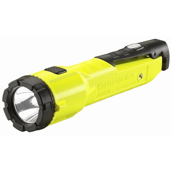 Streamlight 275 Lumen Dualie Rechargeable Magnet Flashlight - 12V DC Direct Wire - Box - Yellow