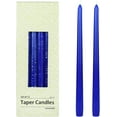 thumbnail image 1 of Zest Candle 12-Piece Taper Candles, 12-Inch, Blue, 1 of 5