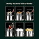 thumbnail image 4 of Deep Fryers,Deep Fryer Pot with Basket 2Pcs/Set 1200ml Handled Stainless Steel Chip Pan Uncoated Mirror1 - jjS, 4 of 5