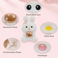 thumbnail image 4 of Mushroom Bunny Plush Pillow, Cute Rabbit Hybrid Stuffed Animal, Soft Forest Creature Doll, Decorative Throw Pillow, Whimsical Birthday Gift, Cozy Plushie For Couch, 9in, 4 of 6