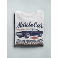 thumbnail image 3 of Vintage Muscle Car Poster
 Sweatshirt Men -Image by Shutterstock, Male XX-Large, 3 of 4