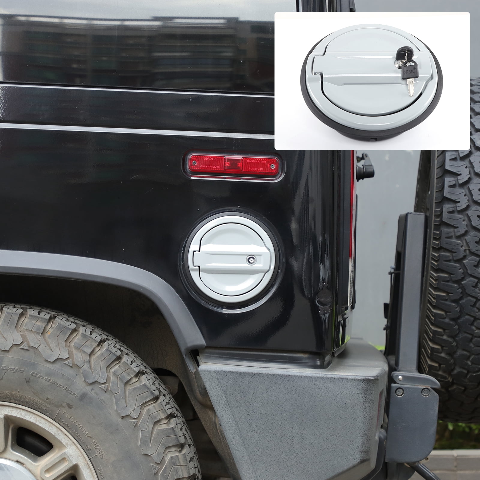 Gas cap anti-theft lock cap for 2003-2009 Hummer H2 , gas cap anti-theft cap, auto gas cap parts replacement parts