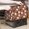 thumbnail image 7 of Honeii Various Pumpkins Print 2 slice Toaster Cover, Two Slice Toaster Dust-proof Cover For Kitchen Small Appliance and Fingerprint Protection, 7 of 7