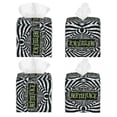 thumbnail image 4 of Custom Horror Movie Beetlejuices Tissue Box Cover PU Leather Square Tim Burton Style Facial Tissue Box Holder for Bathroom, 4 of 5