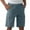 Sky Blue, variant on Coorders Men's Cargo Short, Mens Elastic Zipper Cargo Shorts with Stretch,Big Mens Beige,Size M