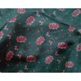 thumbnail image 4 of oneOone Silk Tabby Fabric Leaves & Floral Block Decor Fabric Printed BTY 42 Inch Wide, 4 of 4