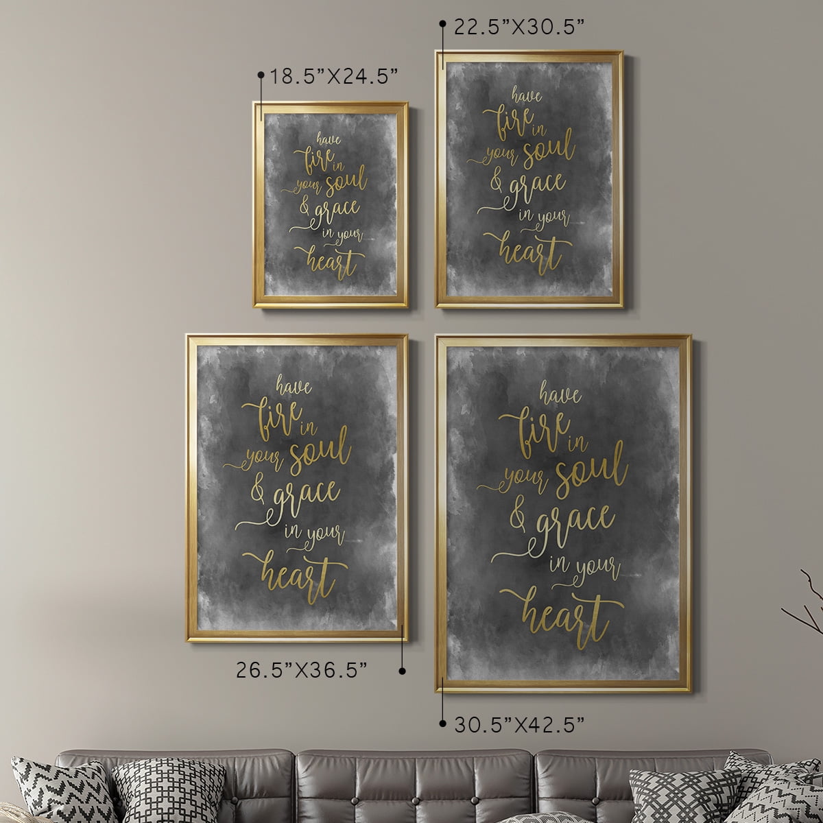 Fire in Your Soul Premium Classic Framed Print - Ready to Hang