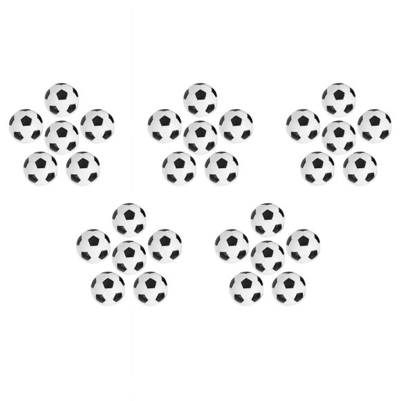 30 UNIDS Pequeña Bola de Mesa Estilo FúTbol Futbolín Mesa de Plástico Duro Juego de Bola Contraparte Juguete para Niños