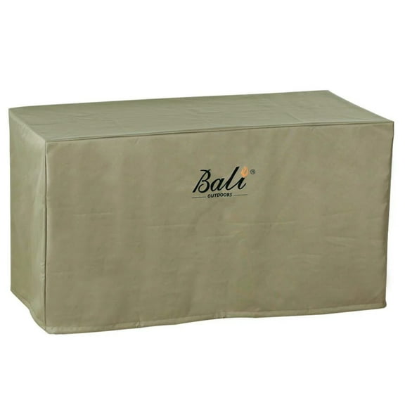 BALI OUTDOORS Rectangular Fire Pit Covers, Brown, 42.2" L x 24.2" W x 22.8" H