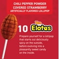 thumbnail image 3 of Vero  Elotes 10 ct  Bag,  Strawberry Flavored  Lollipop, 3 of 7