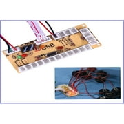 AOOOWER Zero Delay Arcade DIY Kit USB Encoder To PC Arcade Joystick Push Buttons