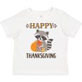 thumbnail image 3 of Inktastic Happy Thanksgiving Holiday Raccoon Boys or Girls Toddler T-Shirt, 3 of 5