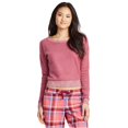 thumbnail image 2 of Sudadera supersuave Aeropostale para mujer color rojo talla mediana, 2 of 2