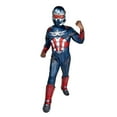 thumbnail image 3 of JazwaresMarvel Boys' Captain America Halloween Official Costume Jumpsuit 2pc - Red, 3 of 3