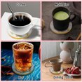 thumbnail image 6 of OOK Dried Orange Drink Coasters, Clear Orange Resin Drink Cup Mat Non-Slip Cute Round Coasters for Drink Coffee Table Wooden Desk Kitchen Bar Mugs Home Decor, 6 of 6