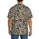 thumbnail image 3 of Fotbe Leopard Camisa Estampada de Manga Corta para Hombre, Casual de Verano, Estilo Playero, Sin Arrugas-Small, 3 of 5